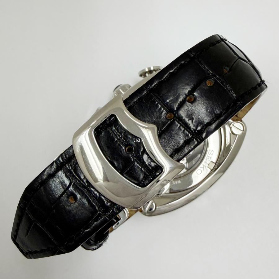 SEIKO セイコー SBLA049 GALANTE Chronograph ガランテ ブラック J72026 セール | ガランテ | 04