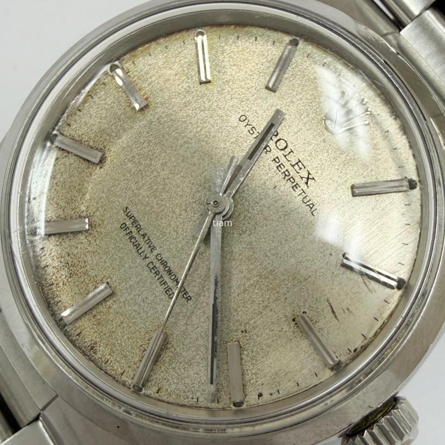 ROLEX ロレックス 1002 Oyster Perpetual オイスターパーペチュアル シルバー 1965年 J72182 セール | オイスター パーペチュアル | 06
