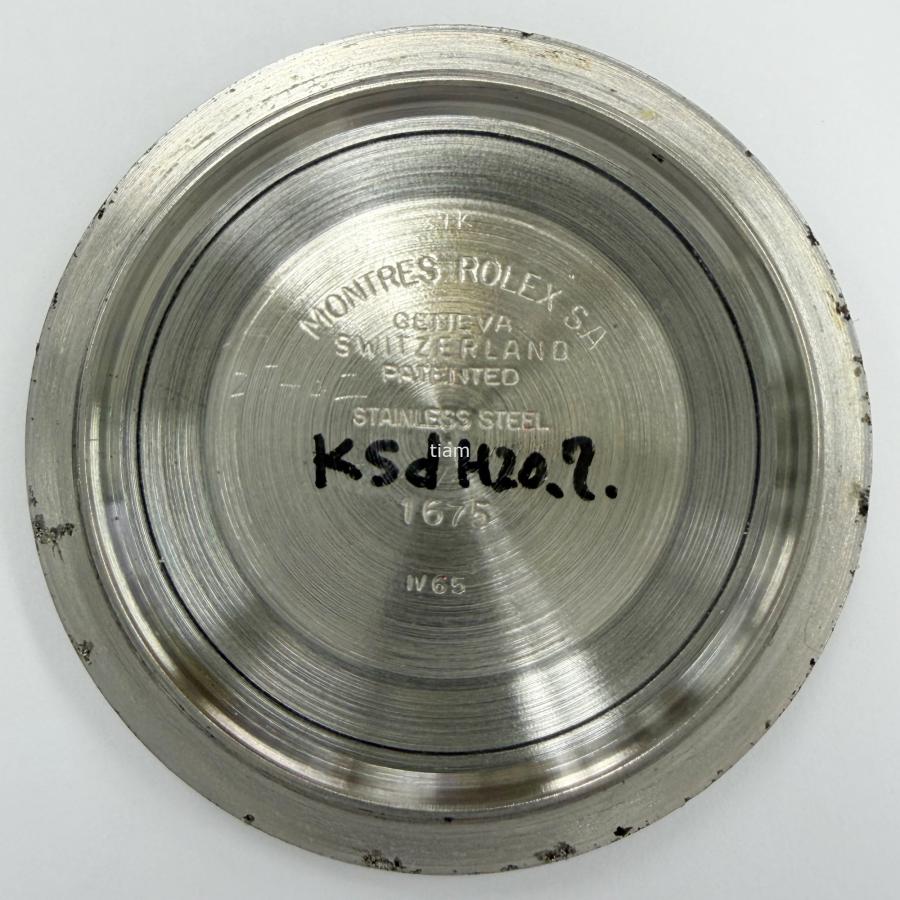 ROLEX ロレックス 1675 Gmt Master GMTマスター ブラック フチなし オールトリチウム 1965年 J72192 セール | GMTマスター | 14