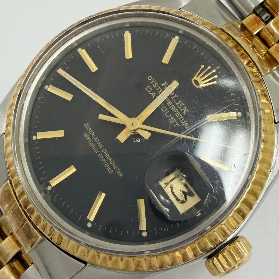 ROLEX ロレックス 1601/3 Date Just デイトジャスト ブラック J73501 セール | デイトジャスト | 06