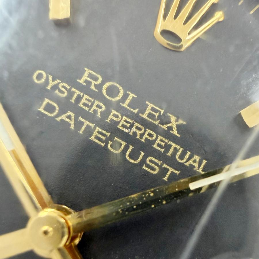 ROLEX ロレックス 1601/3 Date Just デイトジャスト ブラック J73501 セール | デイトジャスト | 08