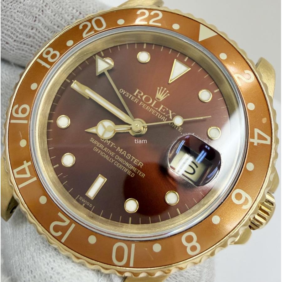 ROLEX ロレックス 16758 Gmt Master GMTマスター YG K18 ブラウン J75067 セール | GMTマスター | 09