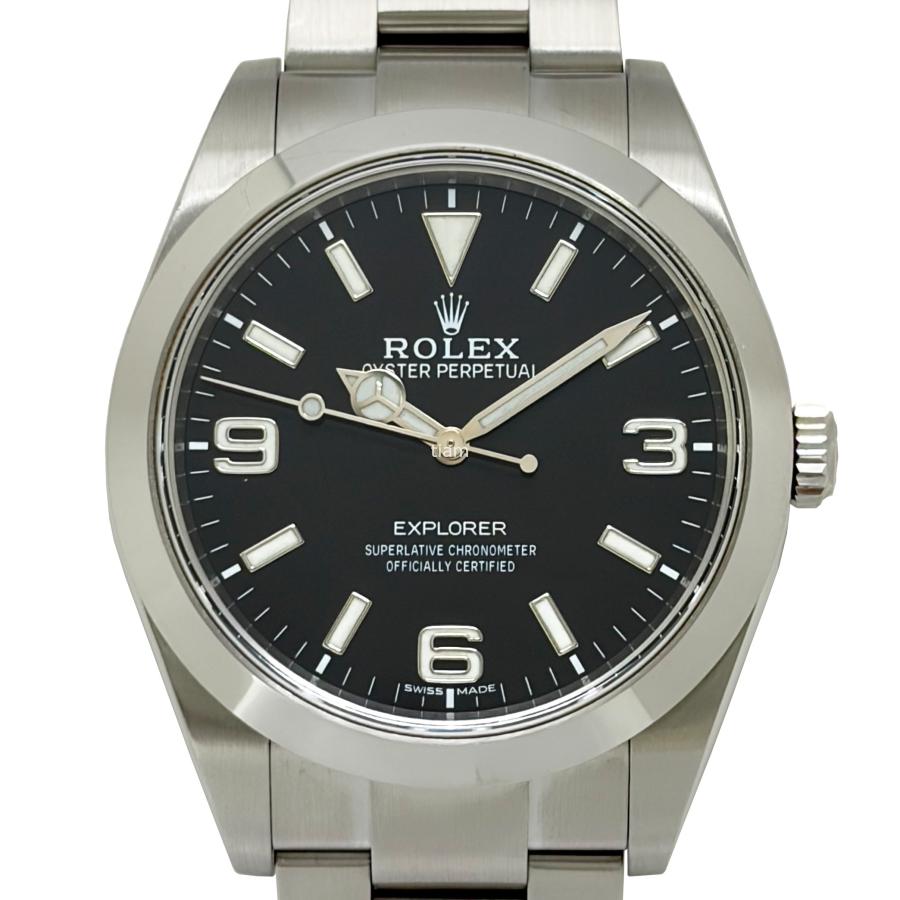 ROLEX ロレックス 214270 Explorer I エクスプローラー ブラック 後期 前期ダイヤル付属 J75148 セール | エクスプローラー（ROLEX）