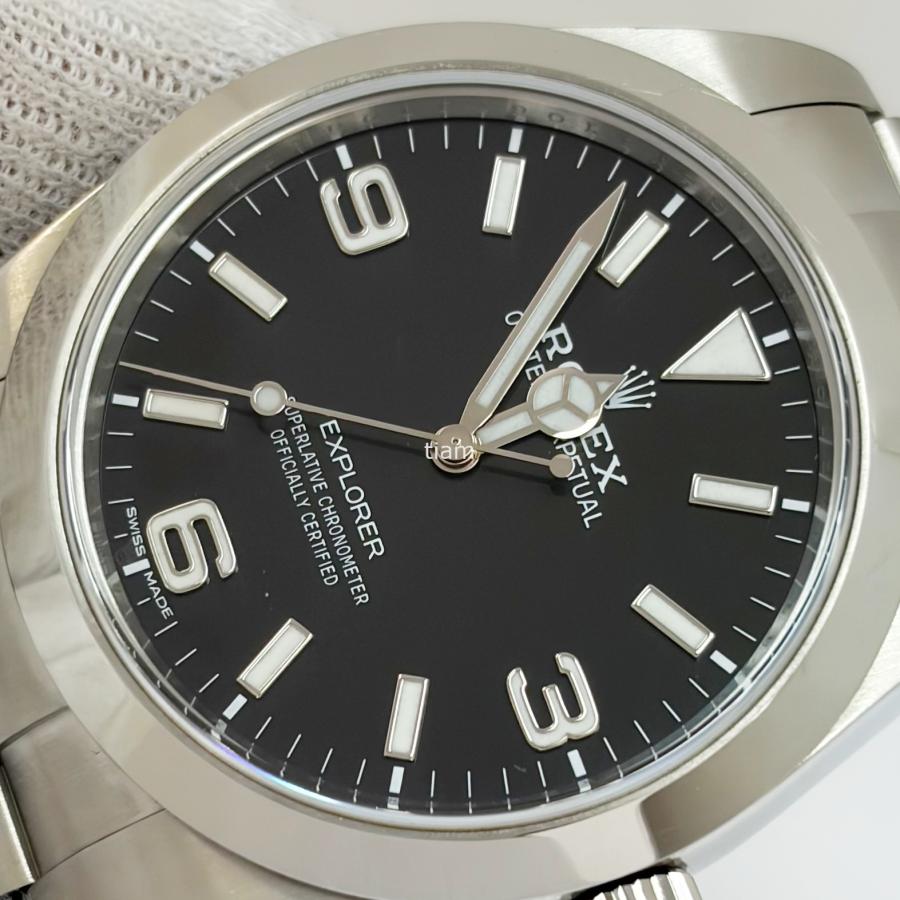 ROLEX ロレックス 214270 Explorer I エクスプローラー ブラック 後期 前期ダイヤル付属 J75148 セール | エクスプローラー（ROLEX） | 13