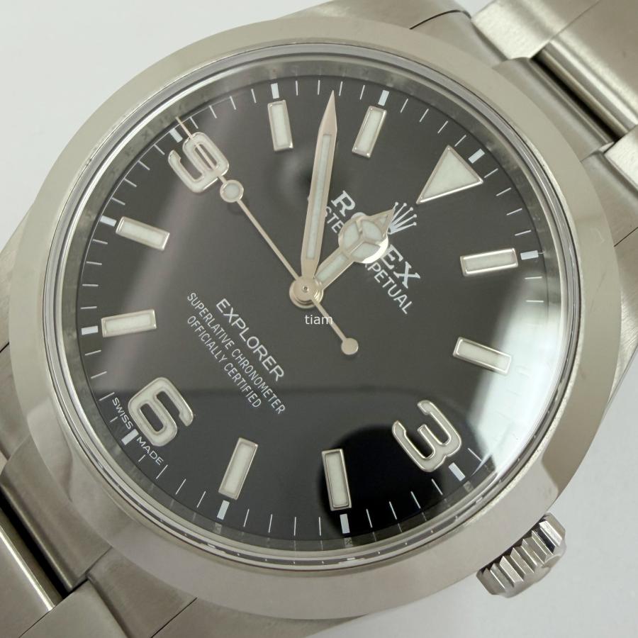 ROLEX ロレックス 214270 Explorer I エクスプローラー ブラック 後期 前期ダイヤル付属 J75148 セール | エクスプローラー（ROLEX） | 06