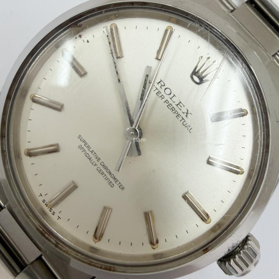 ROLEX ロレックス 1002 Oyster Perpetual オイスターパーペチュアル シルバー J75149 セール | オイスター パーペチュアル | 06