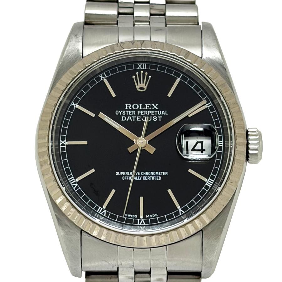 ROLEX ロレックス 16234 Date Just デイトジャスト ブラック Y番 J75151 セール | デイトジャスト