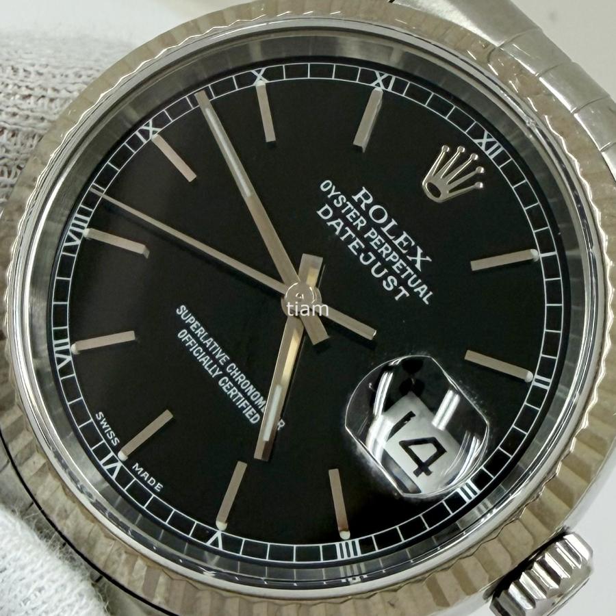 ROLEX ロレックス 16234 Date Just デイトジャスト ブラック Y番 J75151 セール | デイトジャスト | 06