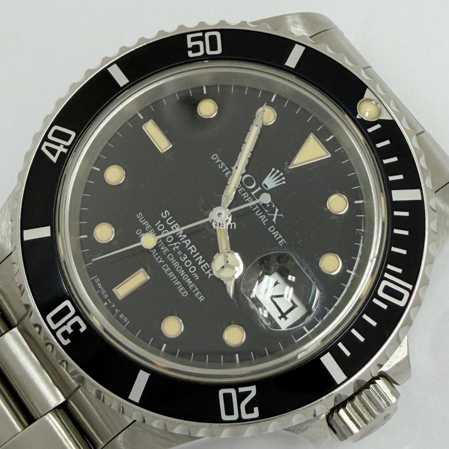 ROLEX ロレックス 16800 Submariner サブマリーナ ブラック オールトリチウム J75155 セール | サブマリーナー | 07