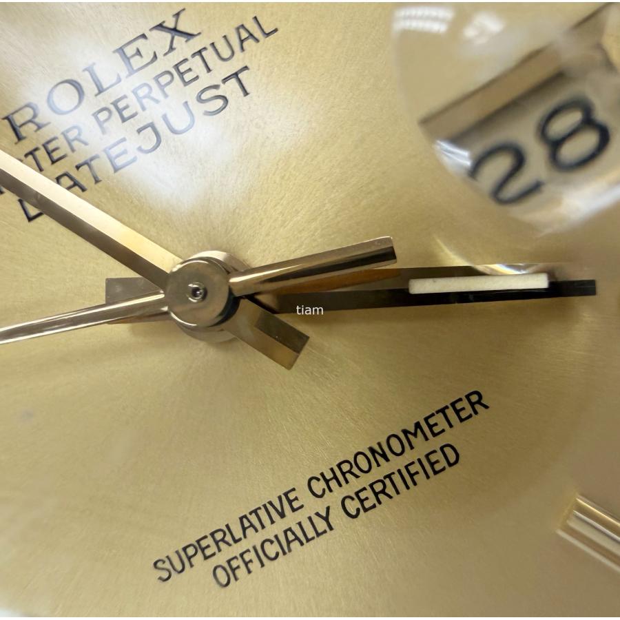 ROLEX ロレックス 16013 Date Just デイトジャスト シャンパン R番 J75837 セール | デイトジャスト | 09