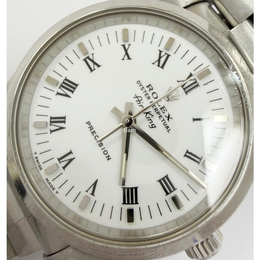 ROLEX ロレックス 14000 Air King エアキング ホワイト ローマ J76049 | エアキング | 06
