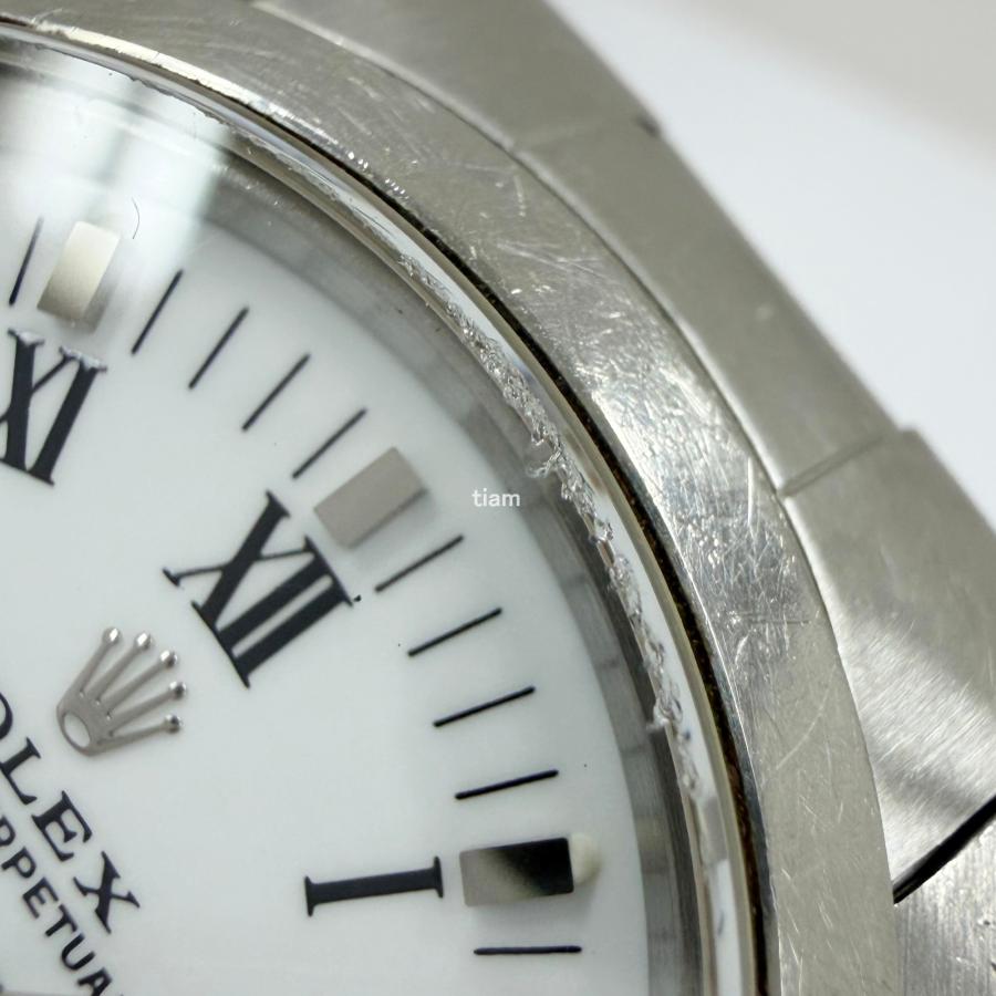 ROLEX ロレックス 14000 Air King エアキング ホワイト ローマ J76049 | エアキング | 07