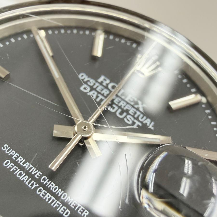 ROLEX ロレックス 1601/4 Date Just デイトジャストブラック サービスダイヤル 1965年 J76352 | デイトジャスト | 09