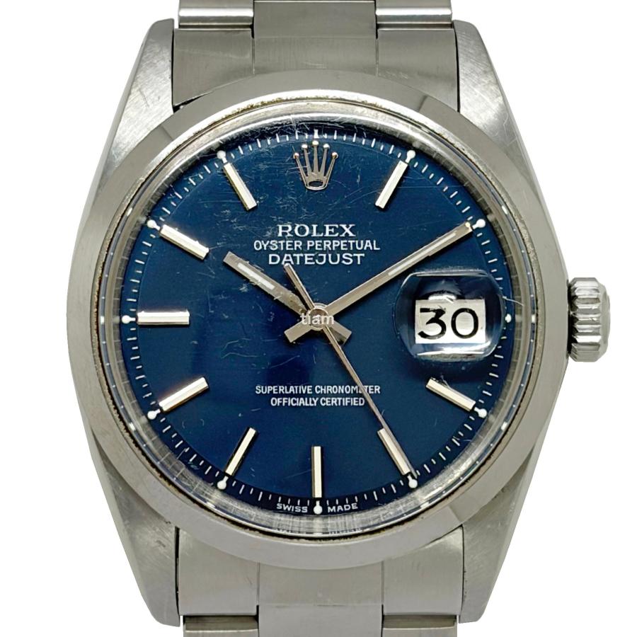 ROLEX ロレックス 1601/0 Date Just デイトジャスト ネイビー J76449 | デイトジャスト