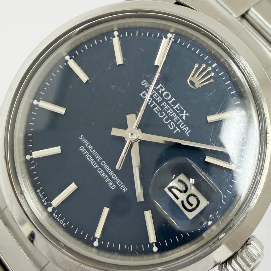 ROLEX ロレックス 1601/0 Date Just デイトジャスト ネイビー J76449 | デイトジャスト | 06