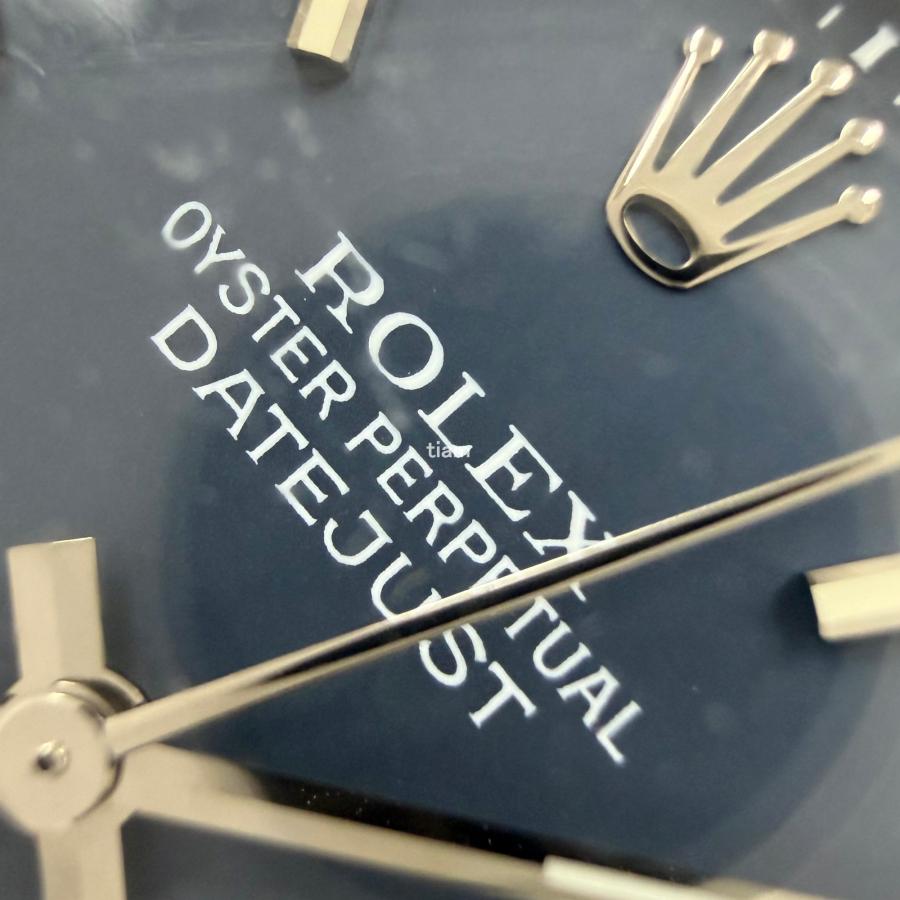ROLEX ロレックス 1601/0 Date Just デイトジャスト ネイビー J76449 | デイトジャスト | 07
