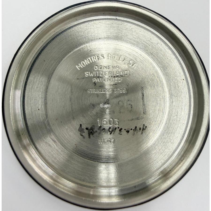 ROLEX ロレックス 1603 Date Just デイトジャスト ブラック ミッキー リダン J76578 | デイトジャスト | 11