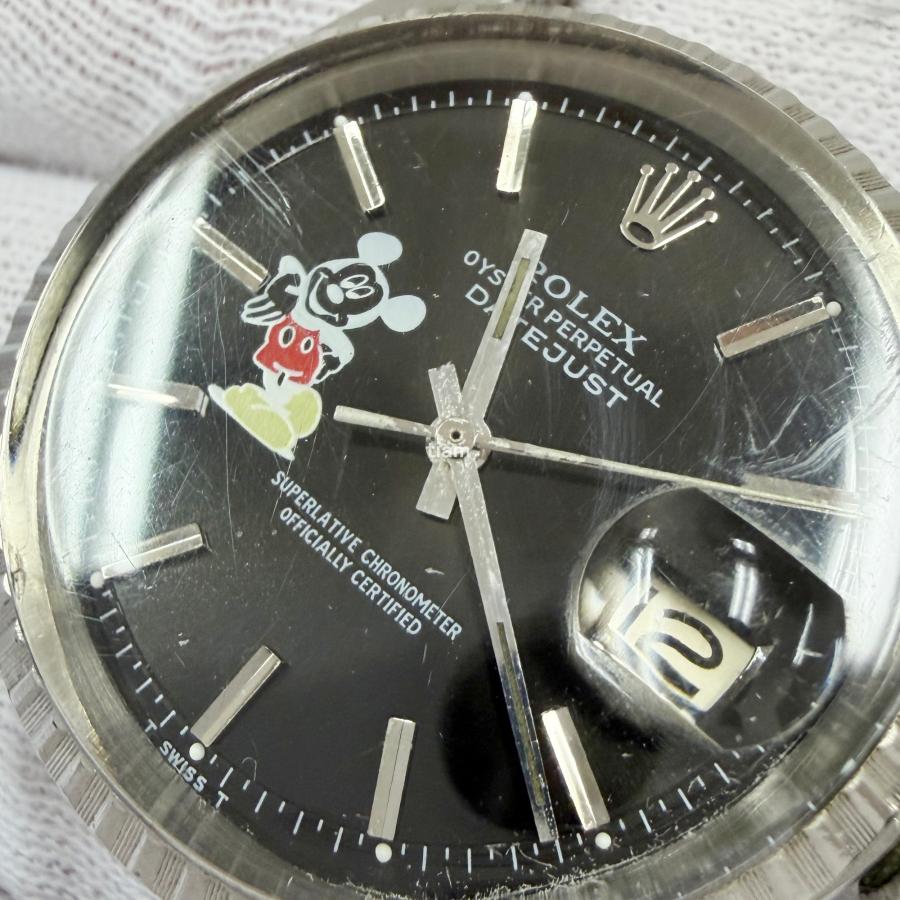 ROLEX ロレックス 1603 Date Just デイトジャスト ブラック ミッキー リダン J76578 | デイトジャスト | 06
