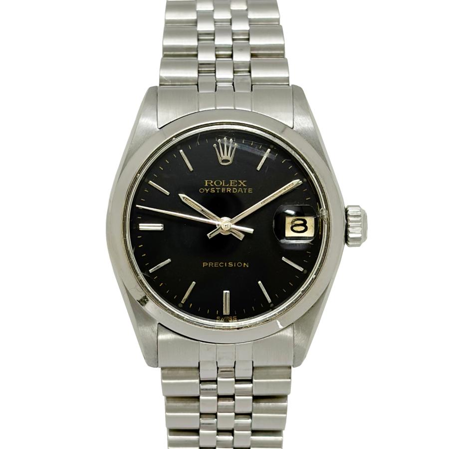 ROLEX ロレックス 6466 Oyster Date Precision オイスターデイト ブラック リダン J76586 | ROLEX