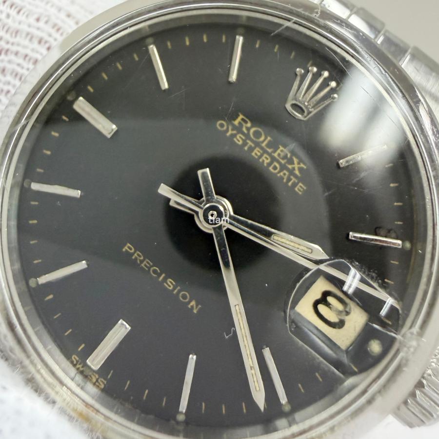 ROLEX ロレックス 6466 Oyster Date Precision オイスターデイト ブラック リダン J76586 | ROLEX | 06