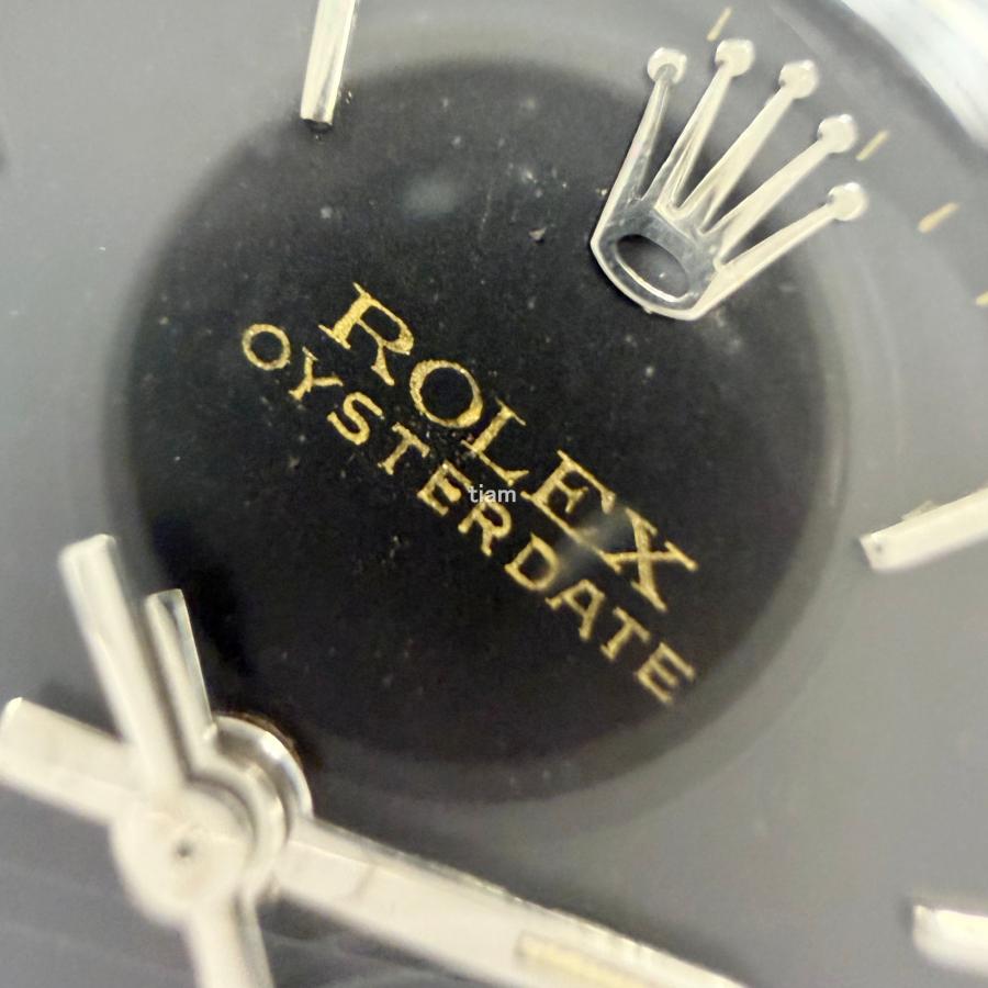 ROLEX ロレックス 6466 Oyster Date Precision オイスターデイト ブラック リダン J76586 | ROLEX | 07