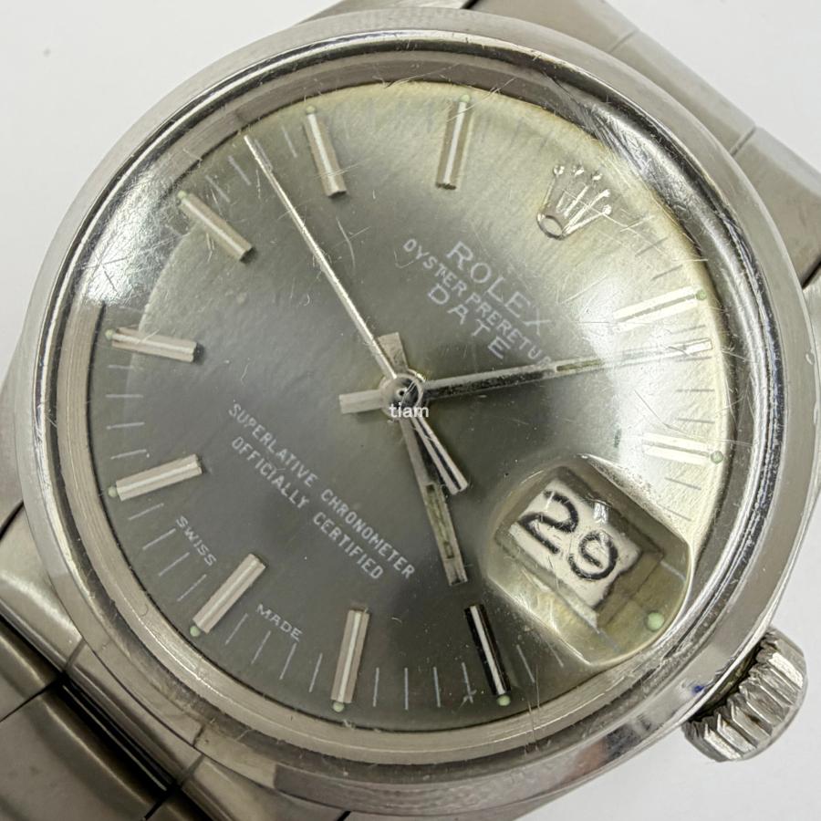 ROLEX ロレックス 1500 Oyster Perpetual Date オイスターパーペチュアル グレー J76698 | オイスター パーペチュアル | 06
