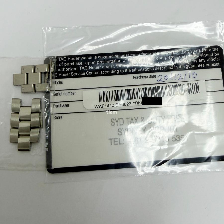 Tag Heuer タグ・ホイヤー WAF1410.BA0823 Aquaracer アクアレーサー J76789 | アクアレーサー | 08