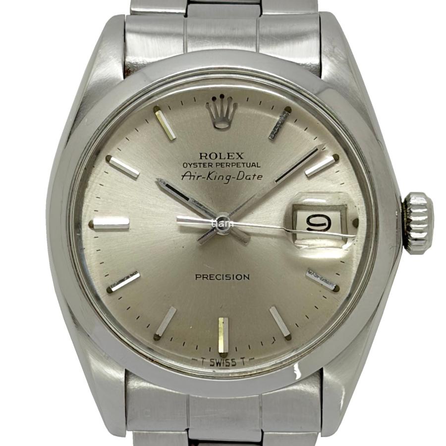ROLEX ロレックス 5700 Air King Date エアキング デイト グレー J77030 | エアキング