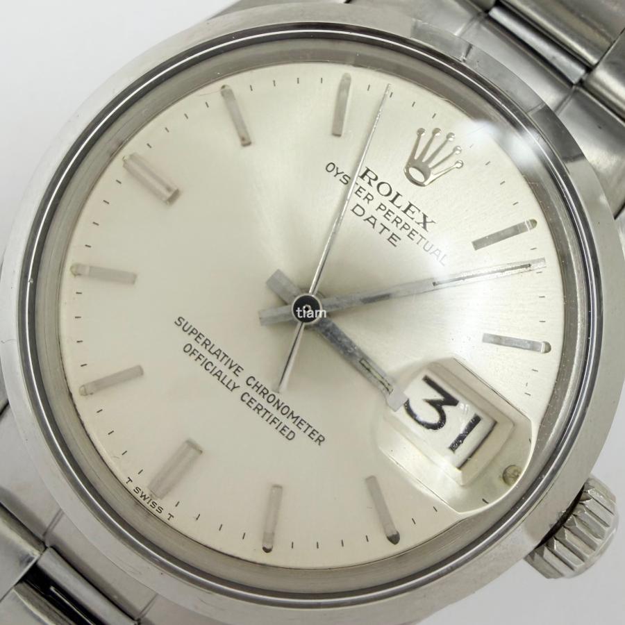 ROLEX ロレックス 1500 Oyster Perpetual Date オイスターパーペチュアル シルバー 1967年 J77089 | オイスター パーペチュアル | 06