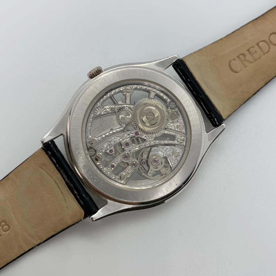 SEIKO CREDOR セイコー クレドール シグノ スケルトン GBBD985 メンズ WG　自動巻 J9799 |  | 01