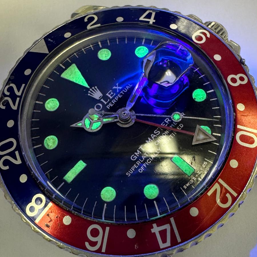 ROLEX ロレックス 1675 Gmt Master GMTマスター ブラック ミラー フチなし 1960年代 自動巻き UJ109 セール | GMTマスター | 10