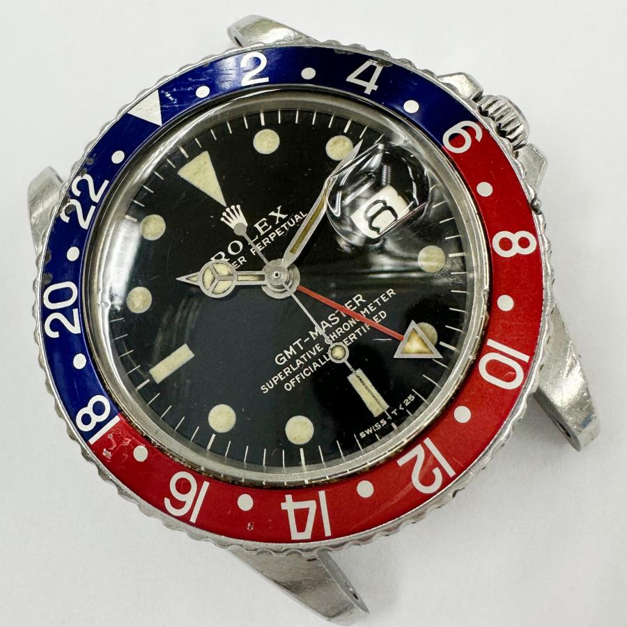 ROLEX ロレックス 1675 Gmt Master GMTマスター ブラック ミラー フチなし 1960年代 自動巻き UJ109 セール | GMTマスター | 04