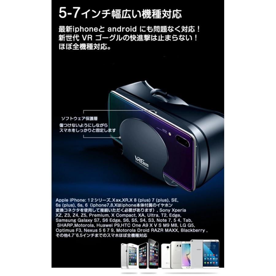 Vrゴーグル 5 7インチのスマホ対応 眼鏡不要 イヤホン付き Vrヘッドセット Iphone Androidスマホ用 3d Vrグラス コントローラ リモコン付き 1 視野角 Asu0319vr1 あすばる商店 通販 Yahoo ショッピング