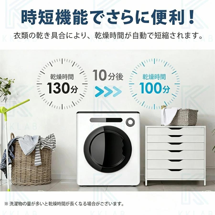 衣類乾燥機4kg 静音 省エネ 梅雨 湿気 花粉 送料無料 コンパクト 家庭用 一人暮らし 高温除菌 自動モード 靴乾燥 タイマー 母の日 1年安心保証の画像