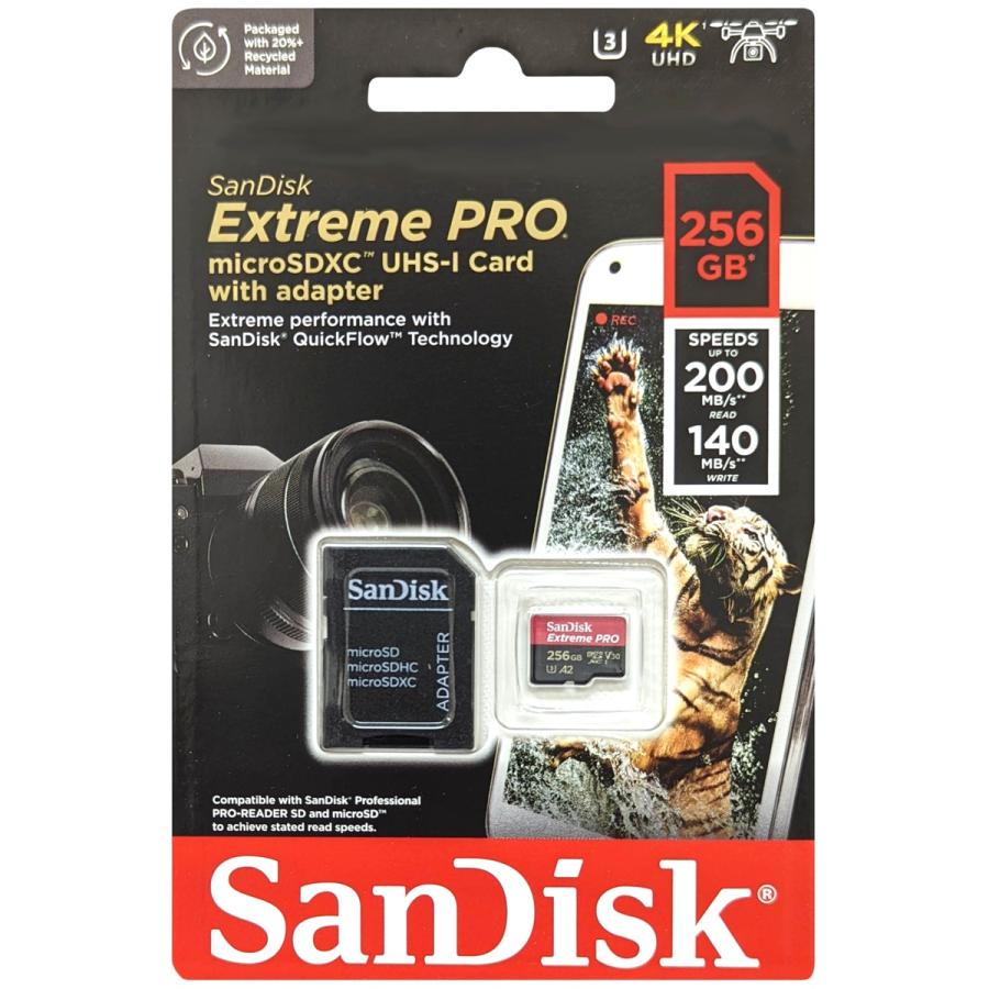 Extreme PRO 【並行輸入品】SanDisk サンディスク SDSQXCD-256G-GN6MA 