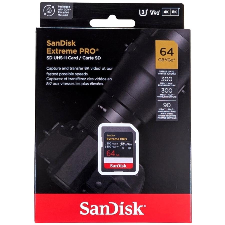 Extreme PRO 【並行輸入品】SanDisk サンディスク SDSDXDM-064G-GN4IN 