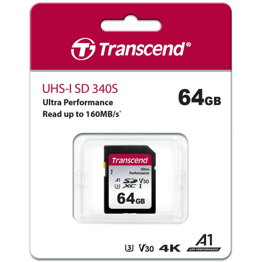Transcend トランセンドジャパン TS64GSDC340S SDXCカード 340S 64GB｜asubic｜02