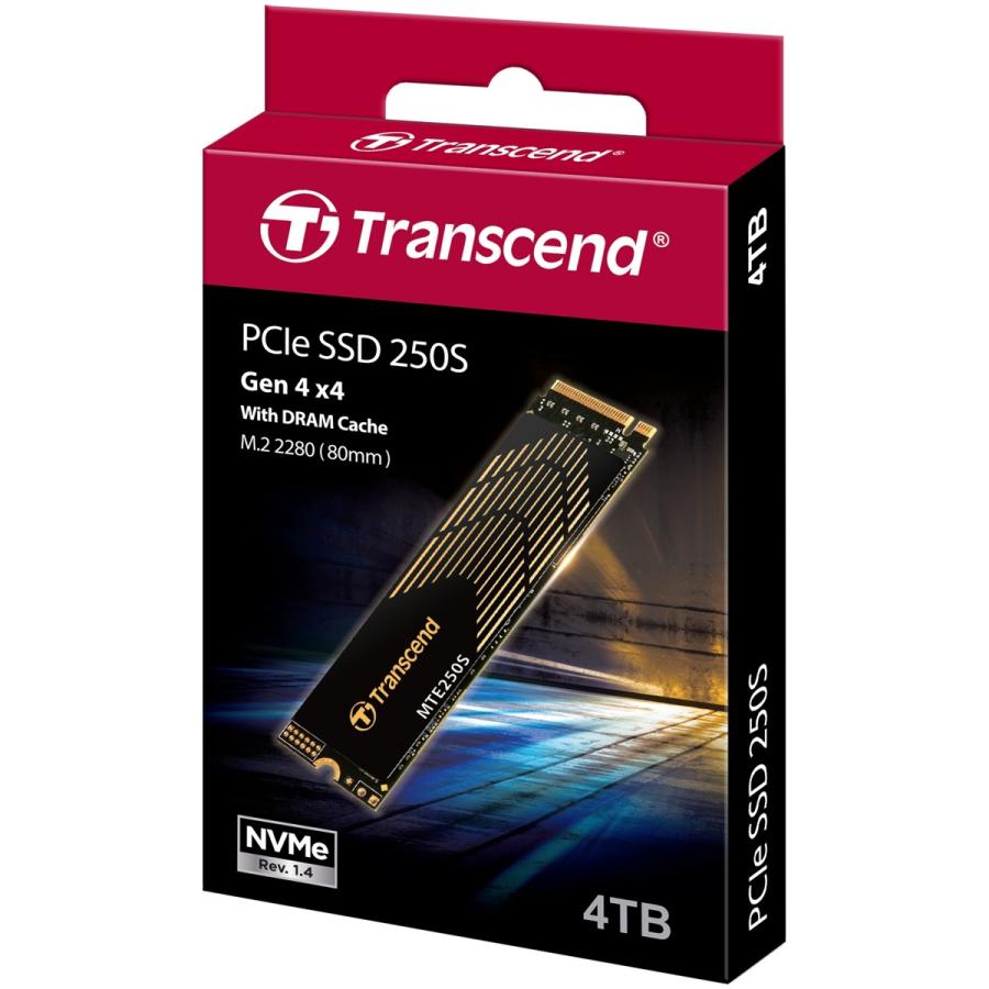 Transcend トランセンドジャパン TS4TMTE250S M.2 Type2280 NVMe PCIe SSD MTE250S 4TB｜asubic｜02