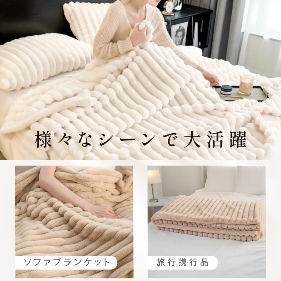 毛布 ふわとろ毛布 2枚合わせ 2025新型 極上ふわとろ ブランケット