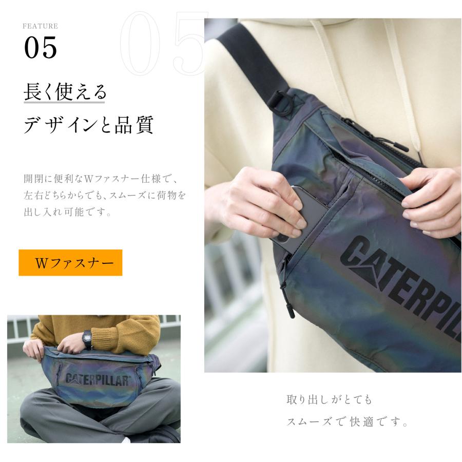 Caterpillar ボディバッグ 斜めがけバッグ ワンショルダーバッグ