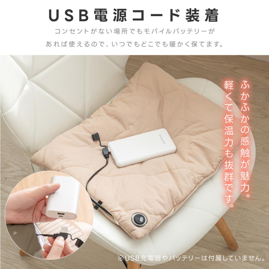 電熱 ハンドウォーマー 薄型 USB給電式 カイロ ハンドマフ ヒーター