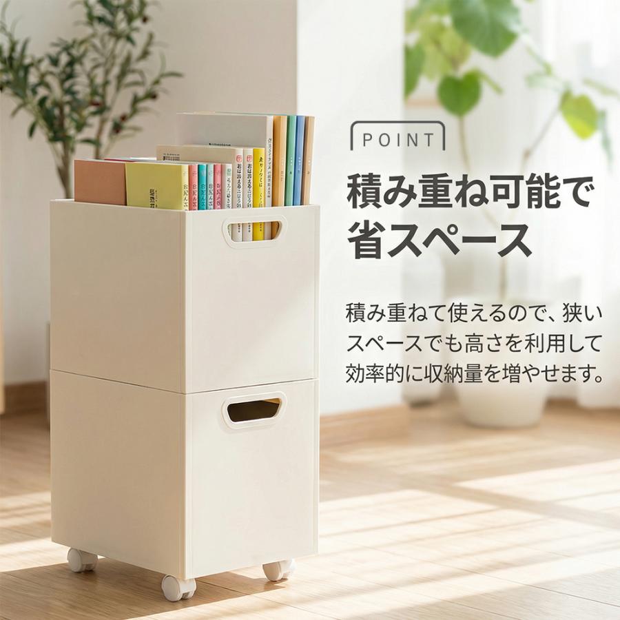 収納ケース キャスター付き 収納ボックス ワゴン 組立簡単 小物収納