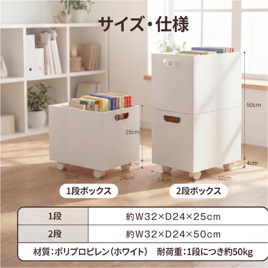 収納ケース キャスター付き 収納ボックス ワゴン 組立簡単 小物収納