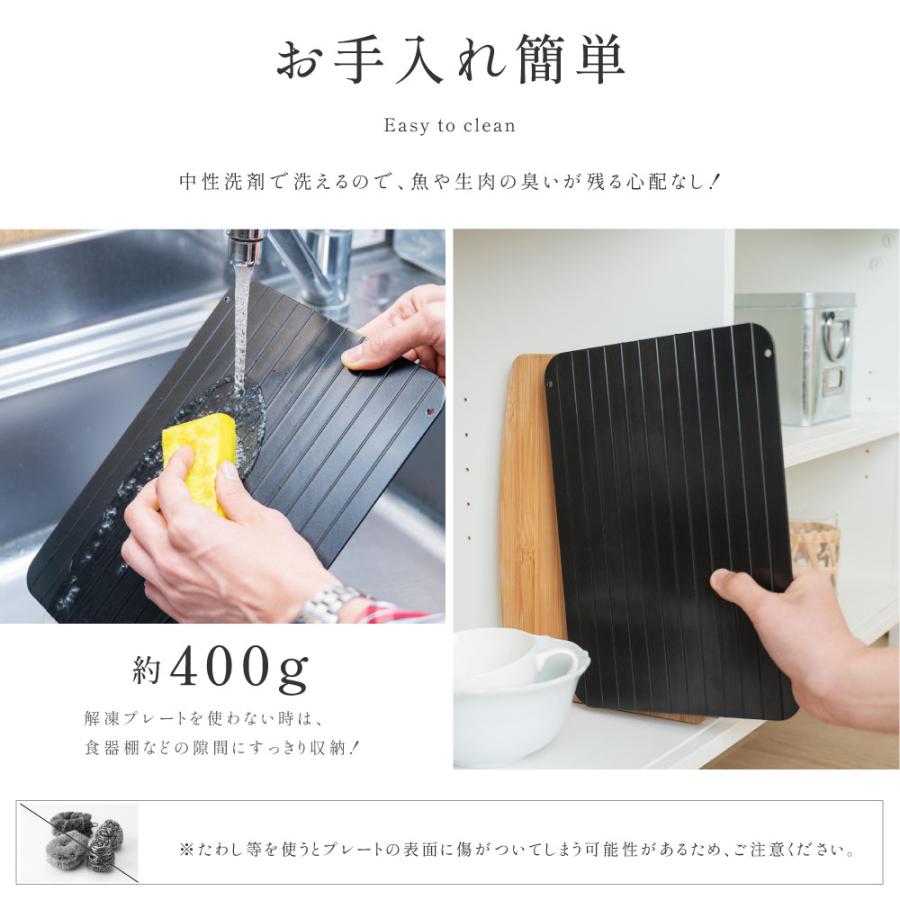 解凍プレート まな板 急速解凍 解凍まな板 急速冷凍 Sサイズ1080円