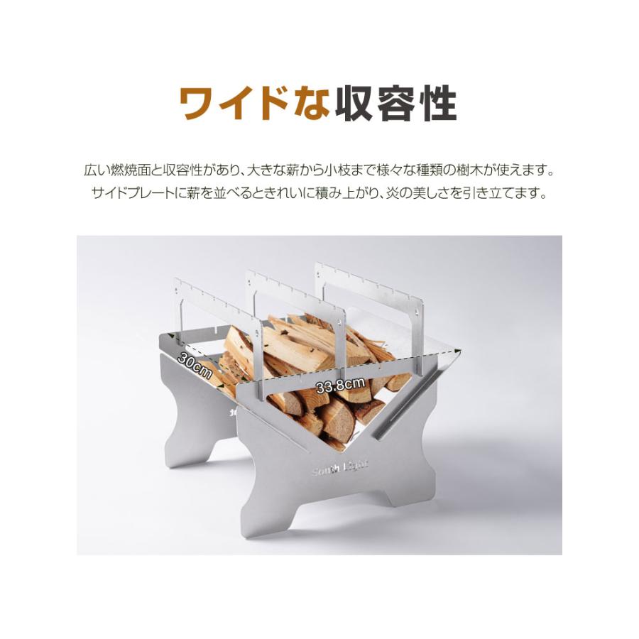 焚き火台 日本製 2~4人用 焚火台 組立簡単 ステンレス BBQコンロ 焚き火台 日本製 2~4人用 焚火台 組立簡単 ステンレス BBQコンロ