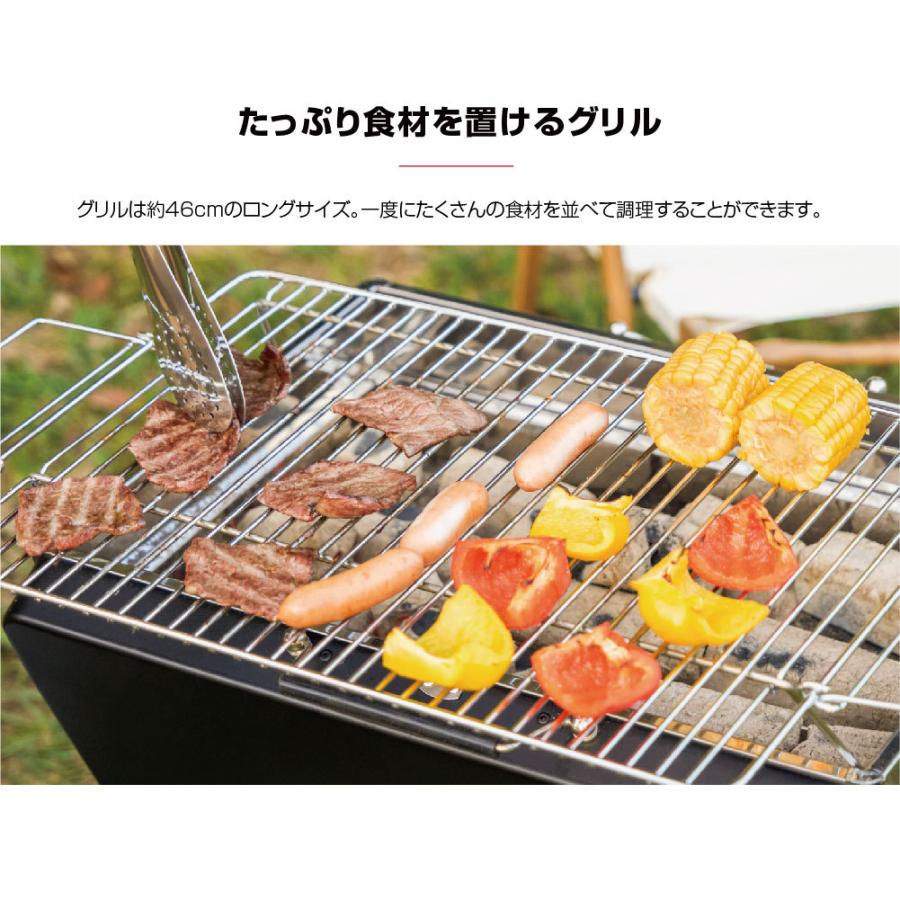 バーベキューコンロ South Light 軽量 トランク型BBQグリル キャンプ