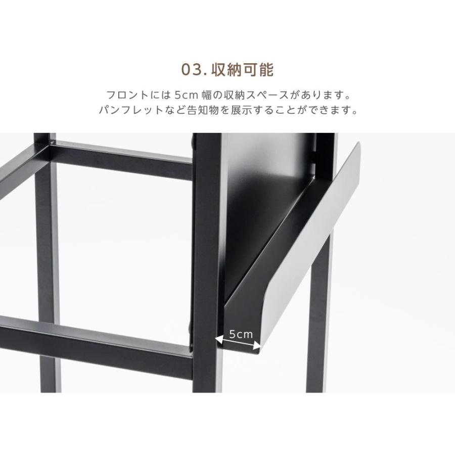 メニュースタンド W44xD33xH106cm メニュースタンド看板 店舗用 メニュースタンド W44xD33xH106cm メニュースタンド看板 店舗用
