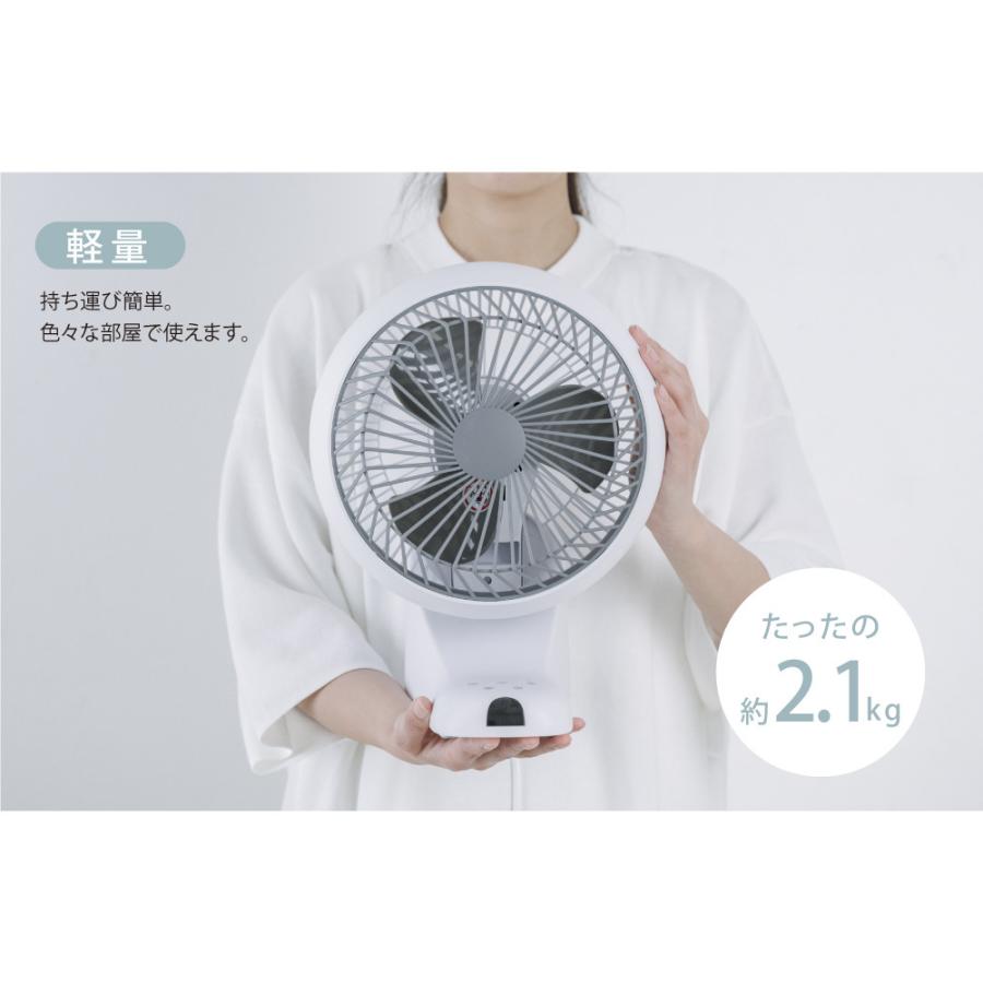 扇風機 壁掛け サーキュレーター 360°首振り 3段階風量調節 卓上 リモコン付き パワフル 3D送風 小型 冷房 空気循環 梅雨 衣類乾燥 プレゼント xr-ht04 | ブランド登録なし | 16