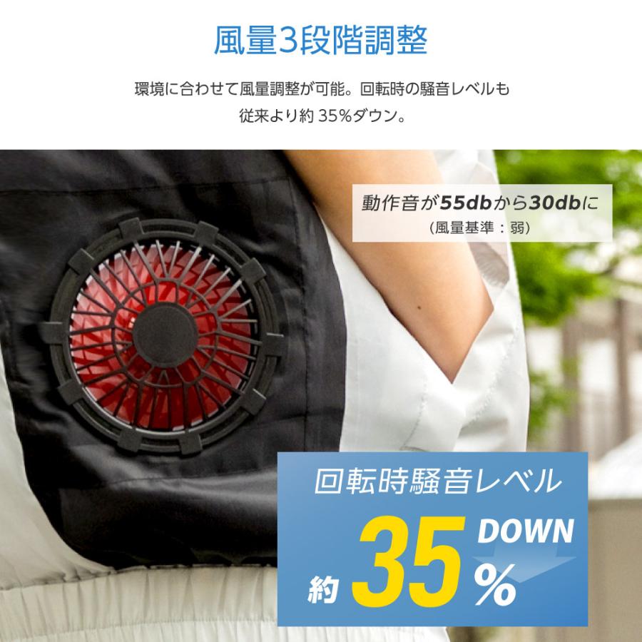 空調ウェア 空調ベスト 冷却服 空調作業服 フルセット 電動ファン付き