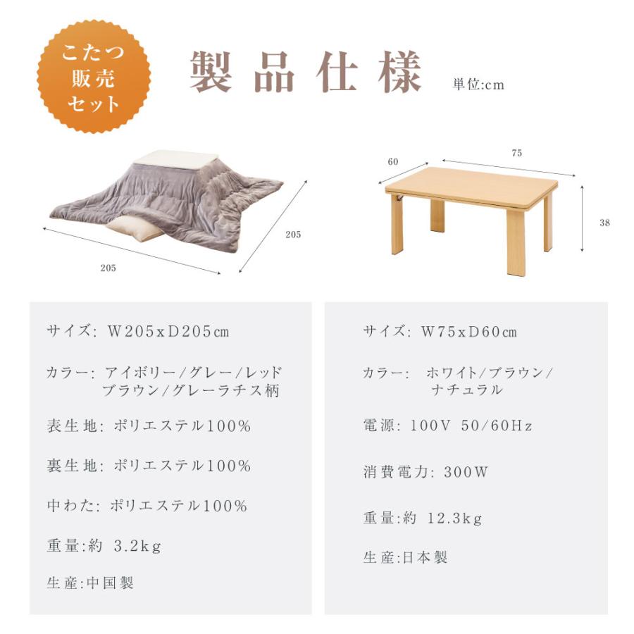日本伝統工芸さくら突き板　 桜花柄　折畳式こたつ　日本製・ヒーターセット 花柄こたつテーブル折れ脚サクラ90丸日本製・ヒーター付き